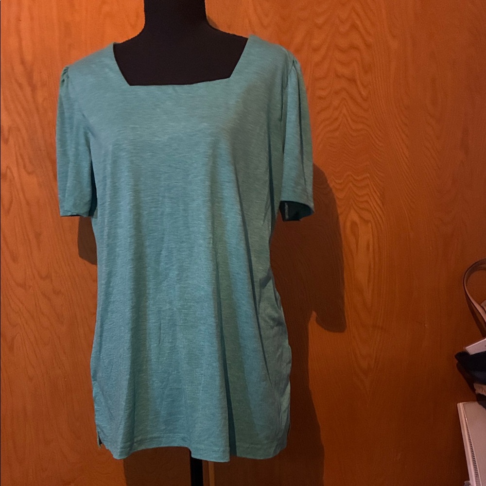 🎉BUNDLE & SAVE🎉🆕 Women's Teal Square Neck Top